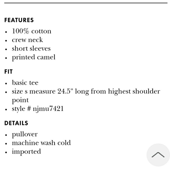 NWT Kate Spade Tee with Fringe Tassels - Picture 3 of 3